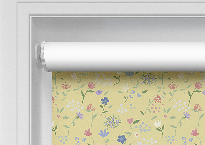 Cottage Garden, Pastel Yellow - Twist&Fit Roller Blind - Image 10